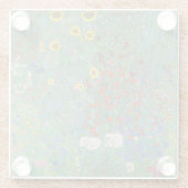 グスタフクリムト – カントリーガーデンとヒマワリ ガラスコースター (裏面)