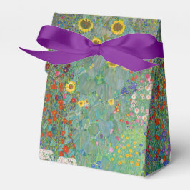 グスタフクリムト – カントリーガーデンとヒマワリ フェイバーボックス