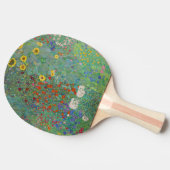 グスタフクリムト – カントリーガーデンとヒマワリ 卓球ラケット (横)