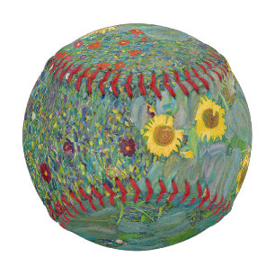 グスタフクリムト – カントリーガーデンとヒマワリ 野球ボール