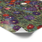 グスタフクリムト – カントリーガーデン ポスター (コーナー)