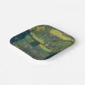 グスタフクリムト – カントリーハウスバイザattersee ペーパープレート (傾斜あり)