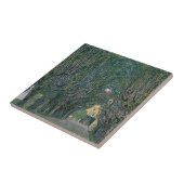 グスタフクリムト – ガーデ絵画ンズ タイル (側面)