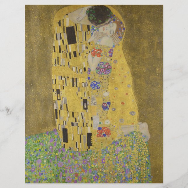 グスタフクリムト"キス" (正面)