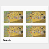 グスタフクリムト"キス" 長方形シール (シート)