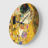 グスタフクリムト – ザキス/バレンタインデー ラージ壁時計 (傾斜)