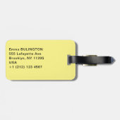 グスタフクリムト – ザキス ラゲッジタグ (裏面横)