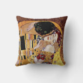グスタフクリムト – ザキス-ヴィンテージアールヌーボー クッション (裏面)