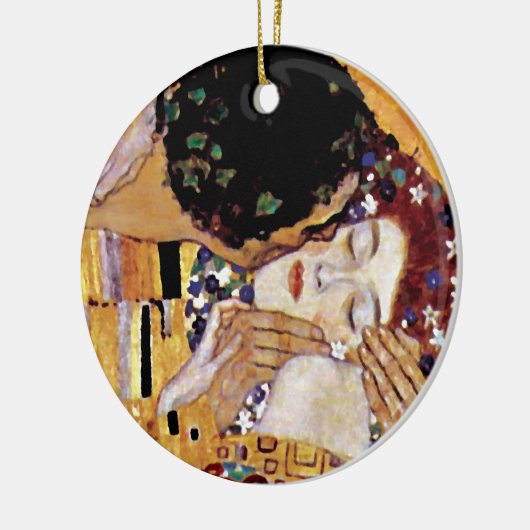 グスタフクリムト – ザキス-ヴィンテージアールヌーボー セラミックオーナメント (左)