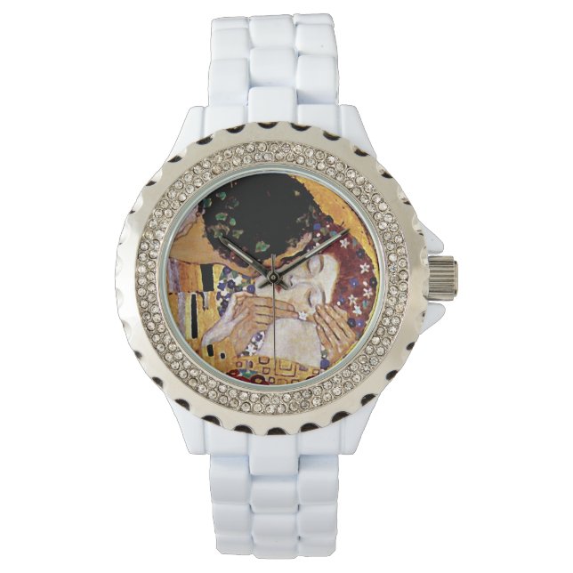 グスタフクリムト – ザキス-ヴィンテージアールヌーボー 腕時計 (正面)