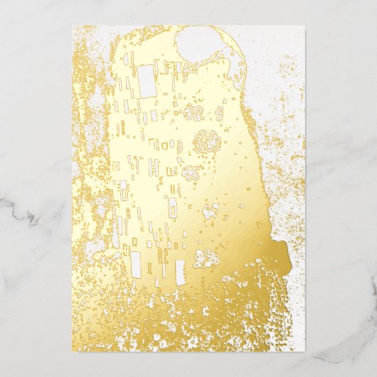 グスタフクリムト – ザキス 箔シーズンカード (正面)