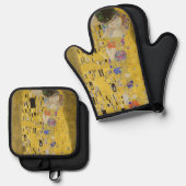 グスタフクリムト – ザキス 鍋つかみ&鍋敷きセット (正面/裏面)