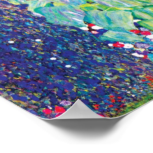 グスタフクリムト – ザサンフラワーファインアート絵画ズ ポスター (角)