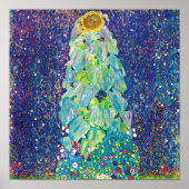 グスタフクリムト – ザサンフラワーファインアート絵画ズ ポスター (正面)