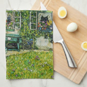 グスタフクリムト – ザハウスオブガーダボシ キッチンタオル (四つ折り)