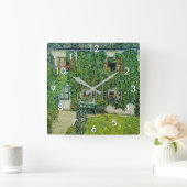 グスタフクリムト – ザハウスオブガーダボシ スクエア壁時計 (ホーム)