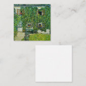 グスタフクリムト – ザハウスオブガーダボシ ノートカード (正面/裏面)