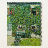 グスタフクリムト – ザハウスオブガーダボシ プランナー手帳 (裏面)