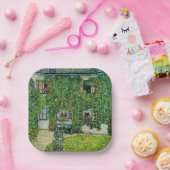 グスタフクリムト – ザハウスオブガーダボシ ペーパープレート (パーティー)