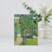 グスタフクリムト – ザハウスオブガーダボシ ポストカード (スタンド正面)