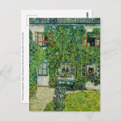 グスタフクリムト – ザハウスオブガーダボシ ポストカード (正面/裏面)