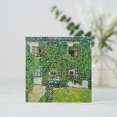 グスタフクリムト – ザハウスオブガーダボシ 招待状 (スタンド正面)