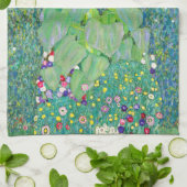 グスタフクリムト – ザヒマワリ キッチンタオル (折り畳み)