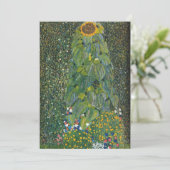 グスタフクリムト – ザヒマワリ サンキューカード (スタンド正面)