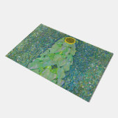 グスタフクリムト – ザヒマワリ ドアマット (アングル)