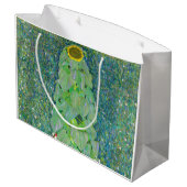 グスタフクリムト – ザヒマワリ ラージペーパーバッグ (裏面アングル)