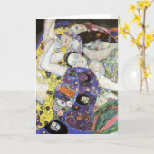 グスタフクリムト～ザヴァージン カード (黄色い花)