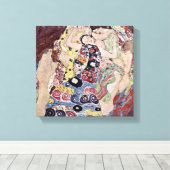 グスタフクリムト – ザヴァージン キャンバスプリント (インサイチュ (ウッドフロア))