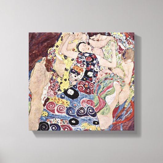 グスタフクリムト – ザヴァージン キャンバスプリント (正面)