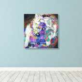 グスタフクリムト – ザヴァージン キャンバスプリント (インサイチュ (ウッドフロア))