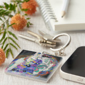 グスタフクリムト – ザヴァージン キーホルダー (正面右)