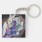 グスタフクリムト – ザヴァージン キーホルダー (裏面)