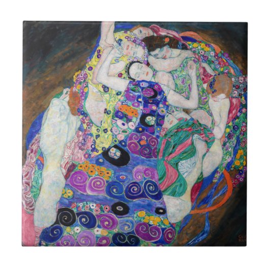 グスタフクリムト – ザヴァージン タイル (正面)
