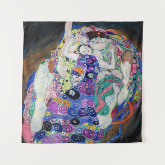 グスタフクリムト – ザヴァージン タペストリー (正面)