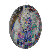 グスタフクリムト – ザヴァージン ダーツボード (正面左)