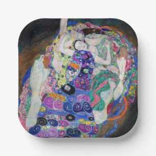 グスタフクリムト – ザヴァージン ペーパープレート