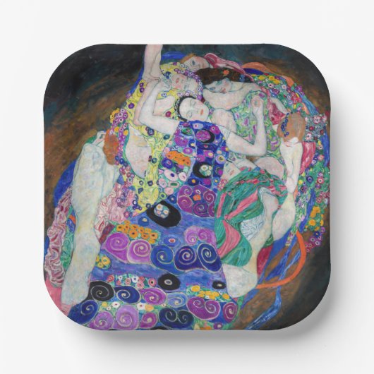 グスタフクリムト – ザヴァージン ペーパープレート (正面)