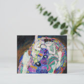 グスタフクリムト – ザヴァージン ポストカード (スタンド正面)