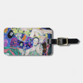 グスタフクリムト – ザヴァージン ラゲッジタグ (正面横)