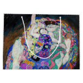 グスタフクリムト – ザヴァージン ラージペーパーバッグ (裏面)