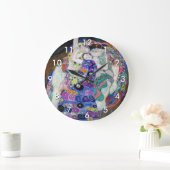 グスタフクリムト – ザヴァージン ラージ壁時計 (ホーム)