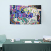 グスタフクリムト – ザヴァージン 横断幕 (トレードショー)