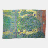 グスタフクリムト – シュロスカマーアムアターゼーIII キッチンタオル (横)