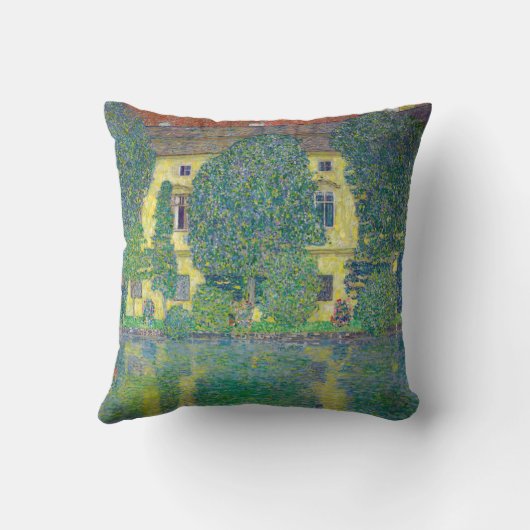 グスタフクリムト – シュロスカマーアムアターゼーIII クッション (裏面)