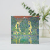 グスタフクリムト – シュロスカマーアムアターゼーIII サンキューカード (スタンド正面)