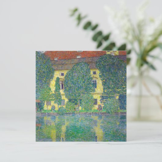 グスタフクリムト – シュロスカマーアムアターゼーIII サンキューカード (スタンド正面)